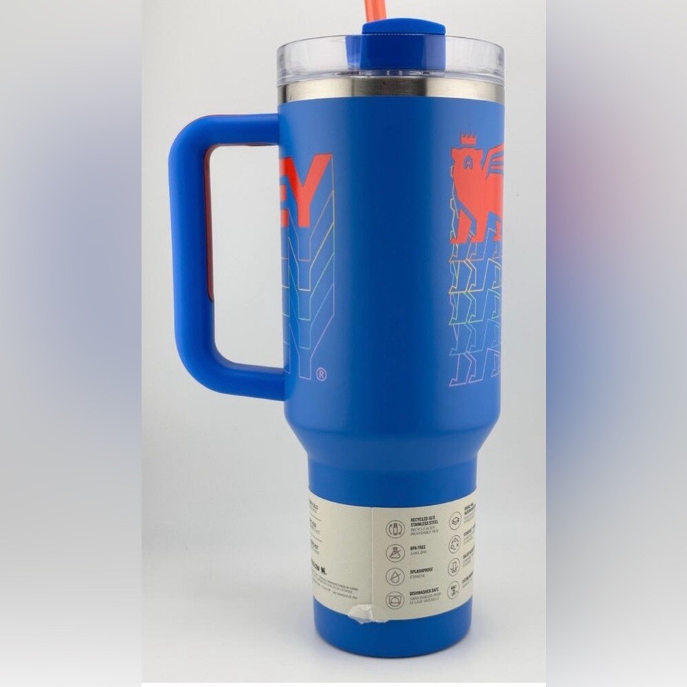 LIMITED EDITION Stanley Quencher H2.0 FlowState Tumbler 40oz, AZURE REVERB